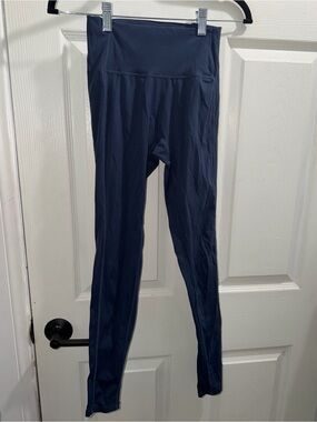 Alphalete Navy Blue High-Waist Leggings